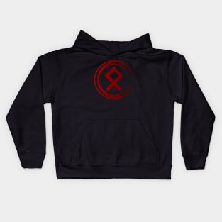 Othala Futhark Rune Symbol | Viking Rune Special Edition Kids Hoodie